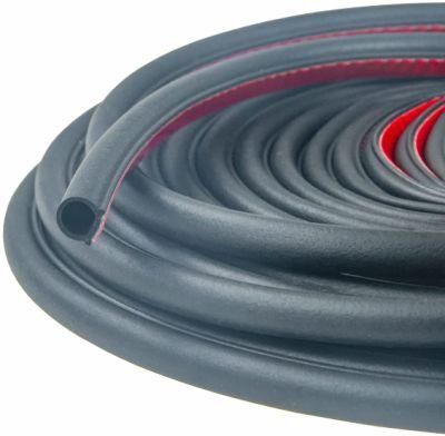 Rubber Car Auto Door Seal Weather Stripping Self-Adhesive Hollow Sealing Strip for Noise Insulation