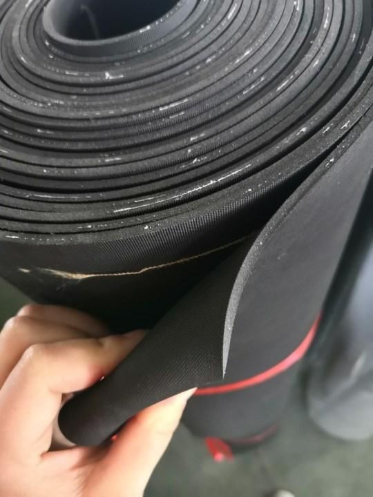 High Quality Neoprene NBR SBR Fabric Insertion Rubber Mat Rubber Sheet