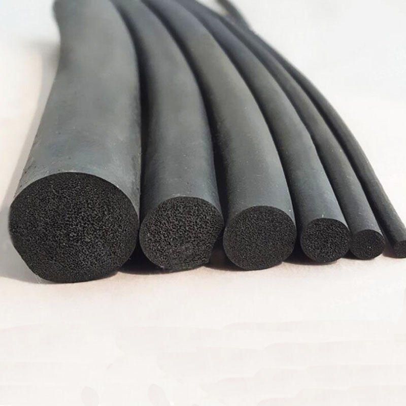 Sponge Foamed Soft Rubber Rope Foam Extrusion Cord