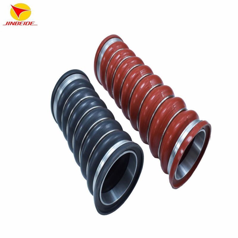 Colors Silicone Hose with Multilayer Yarns Braided