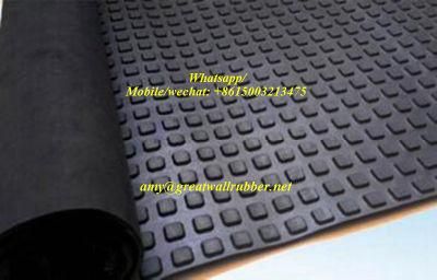 Antislip Agricultural Livestock/Cow/Horse Stable Small-Square Rubber Floor Mat