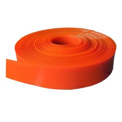 Orange Polyurethane Conveyor Belt Rubber Skirting Skirt Board Rubber Roll