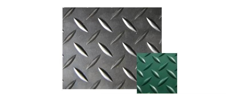 Various Specifications of Non-Slip Rubber Rubber Floor Mat with Differ Pattern Thickness 3mm to 12mm Width 1~2.2mtrs Wholesale Price