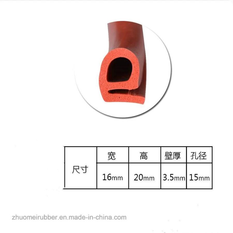 Extruded Silicone Seal Strip, Rubber Profile