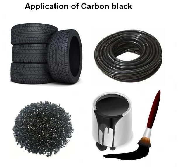 Rubber Grade Carbon Black N330 in Plastic, Rubber