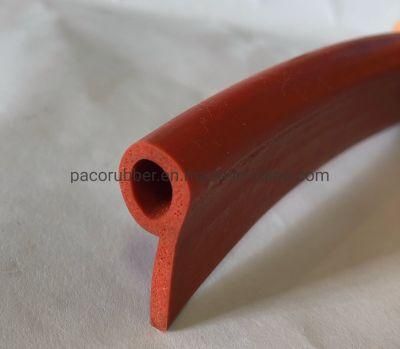 Fire Resistance P Shape Silicone Foam Sealing Strip