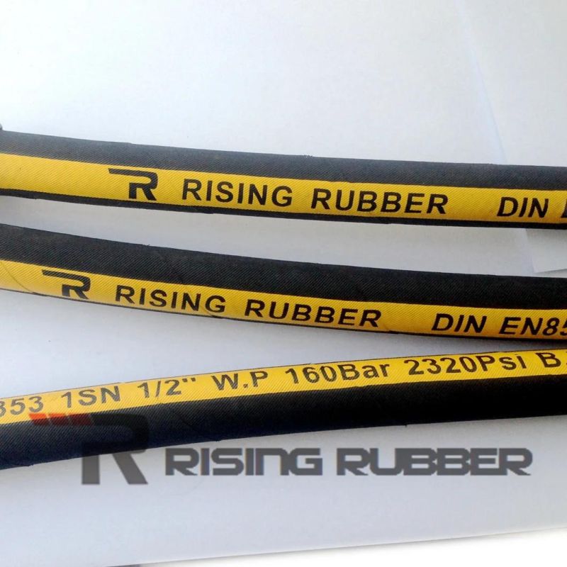 R2/2sn Two Wire Braided High Pressure Hydraulic Rubber Hose