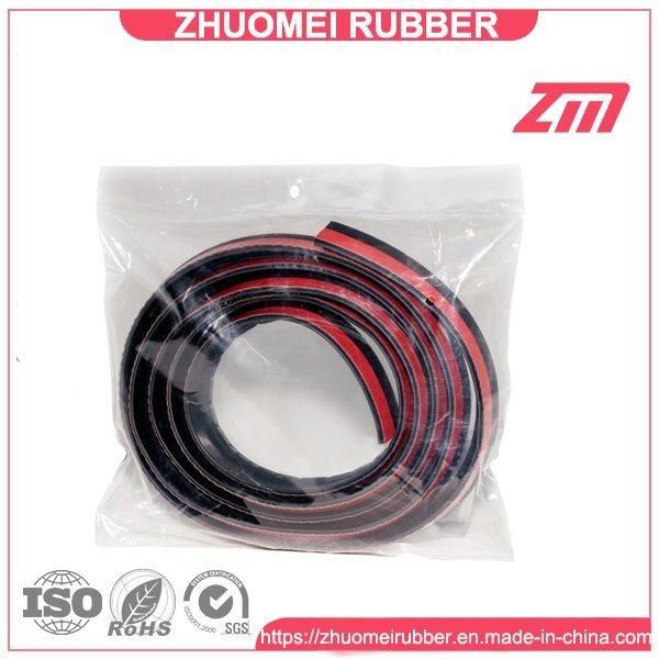 Black EPDM Sponge Rubber Tailgate Seal for Truck Bed