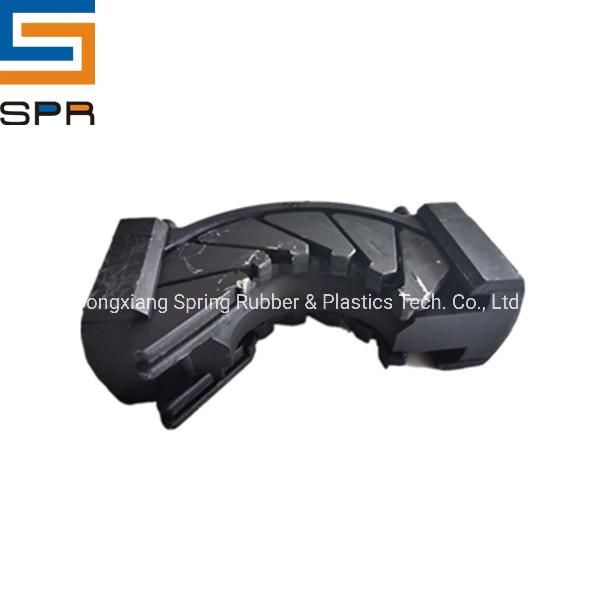 Bridge Shape Custom Rubber Part Within Metal Inside