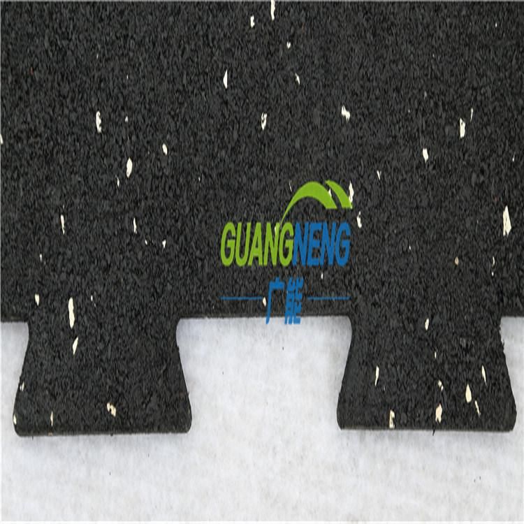 Interlocking Gym Sports Rubber Flooring /Square Rubber Tile