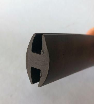 Solid EPDM H Section Shape Rubber Extrusion Seal for Car Side Windows