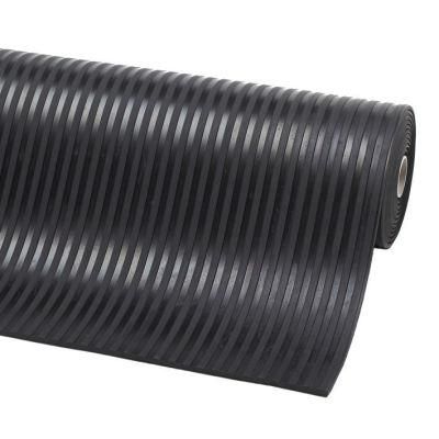 Top Quality Anti Slip Ribbed Rubber Matting in Roll for Truck Using
