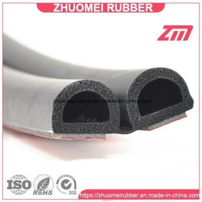 Good Quality D Shape EPDM Sponge Profile