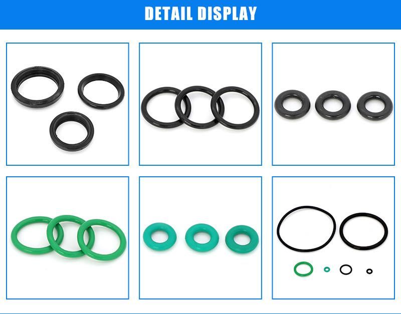 Silicone Sealing Ring Silicone Ring Color Outer Diameter Waterproof Ring Environmental Rubber Ring