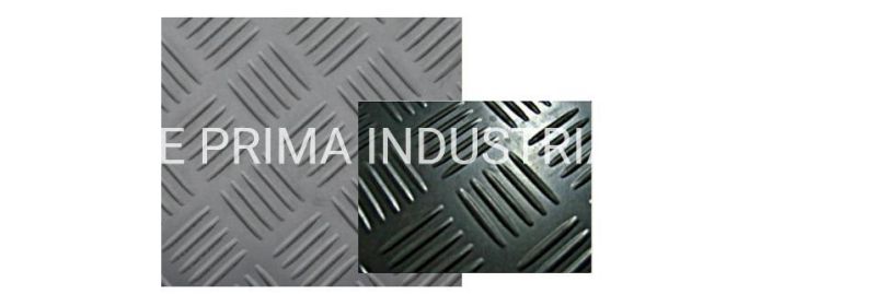 Ribbed Rubber Mat /Rhomboid Rubber Mat/ Diamond Rubber Mat From Professional Manufacturer in China