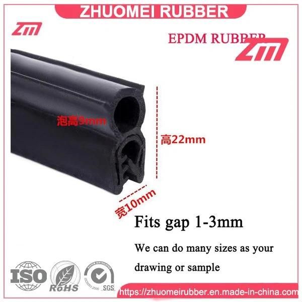 Rubber Edge Trim Seal Finned Hard Rubber for Car Boot
