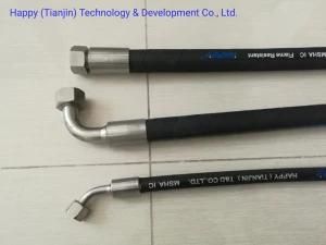 1/4&quot; High Pressure Lubrification and Jet Washing Rubber Hose