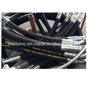 SAE100 R2at 1/2&quot; Hydraulic Rubber Hose for High Impulse Hydraulic Applications