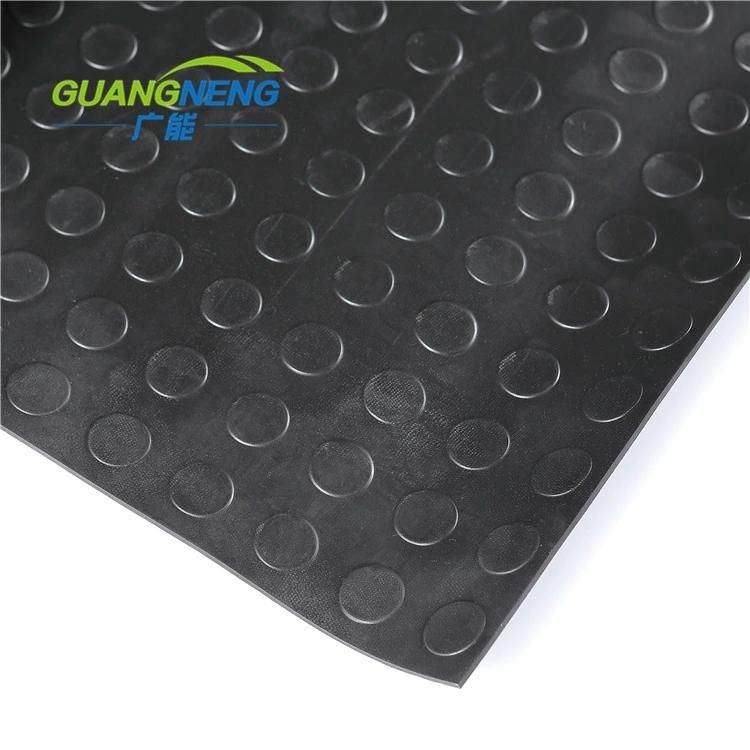 Workshop Colorful Anti Slip Coin Rubber Floor Sheet