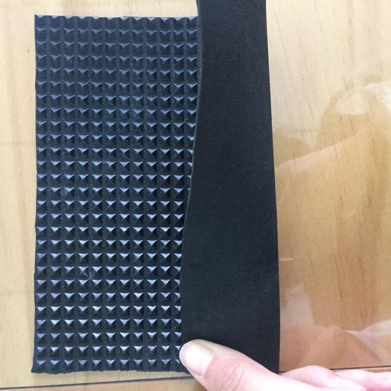 3mm Thickness SBR/EPDM/Cr Neoprene/NBR Nitrile Pyramind Rubber Sheet