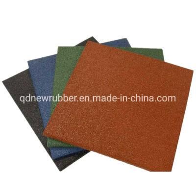 Used 3/4&quot; Non-Toxic Revulcanized Rubber Gym Floor for Crossfit