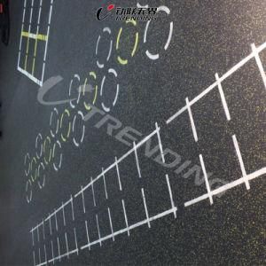 EPDM Indoor Gym Rubber Flooring Tile Mat