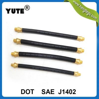 Yute Rubber Hose 3/8 Inch Fmvss 106 Air Brake Hose Assembly Truck Parts