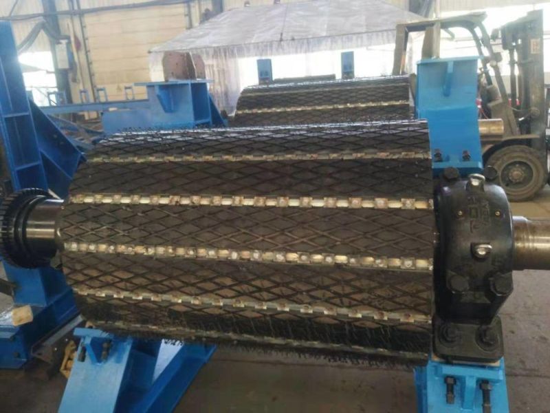 Rubber Lagging Sheet Herrinbone Pattern Diamond Profile Rubber Lag