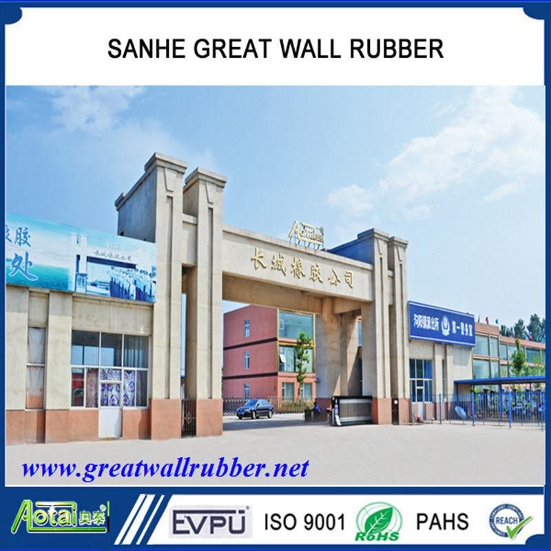 EPDM SBR Cr/Neoprene NBR/Nitrile Silicone Natural Anti Slip Rubber Mat