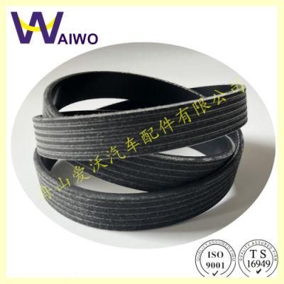 Good Quality Pk Belt 7pk2876 for Ford Yc1e6c301dB Auto Ribbed Belt Drive Belt
