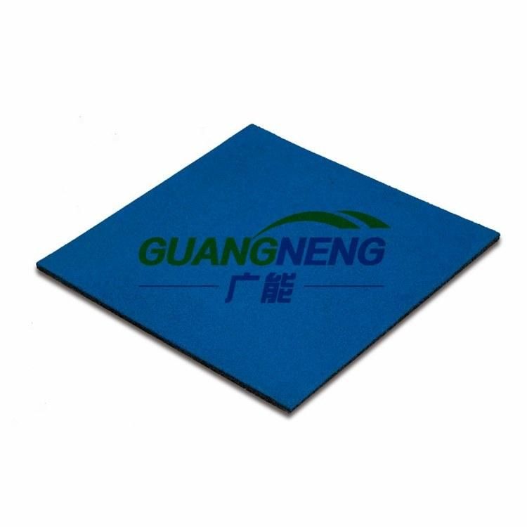 Wearing-Resistant Recycle Rubber Tiles, Colorful Rubber Paver Tile