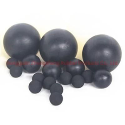 Black Valve Seals Silicone NBR 90 Nitrile Rubber Balls for Valve