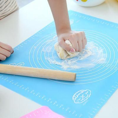 Extra Thick Silicone Pastry Mat Non Slip with Measurement, Non-Stick, Large and Thick, for Silicone Baking Mat
