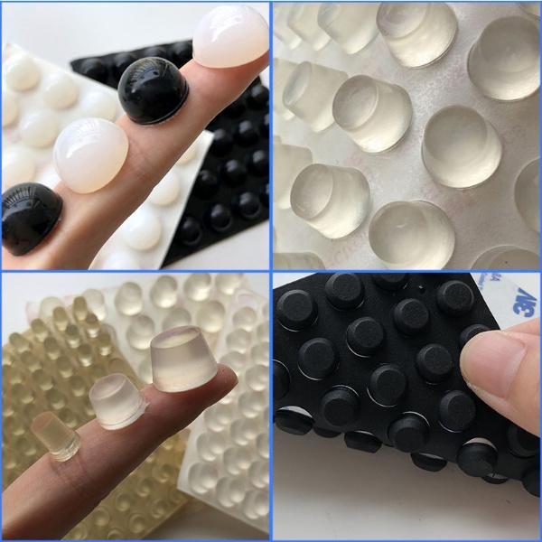 Self Adhesive Rubber Foot Pads for Furniture/Non-Slip Furniture Mats/3m Self-Adhesive Shockproof Rubber Bumper