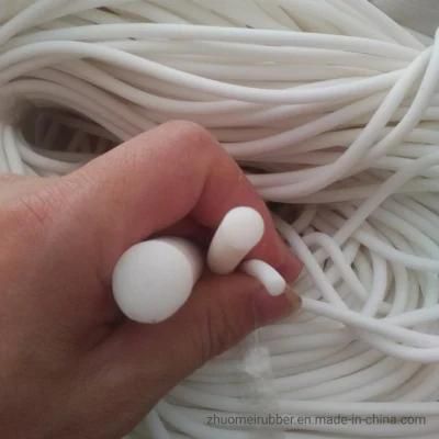 Extruded Silicone Sponge Round Rubber Seal