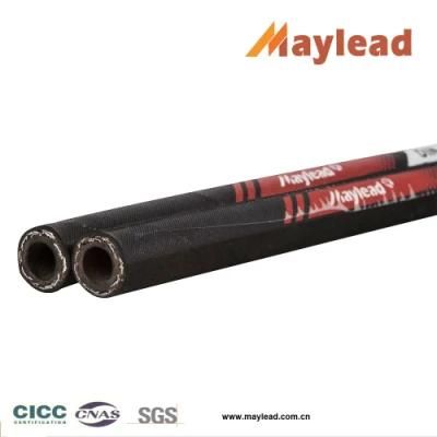 1/4 Inch High Pressure Steel Wire Braided Rubber Oil Hose En853 1sn SAE100r1at 0601