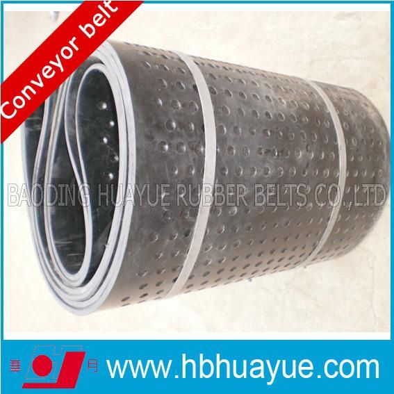 Special Shape Chevron Pattern Figured Rubber Conveyor Belt (EP NN CC)