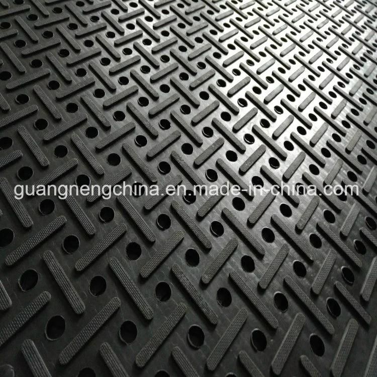 Anti-Fatigue Rubber Kitchen Draniage Mat of Bone Pattern