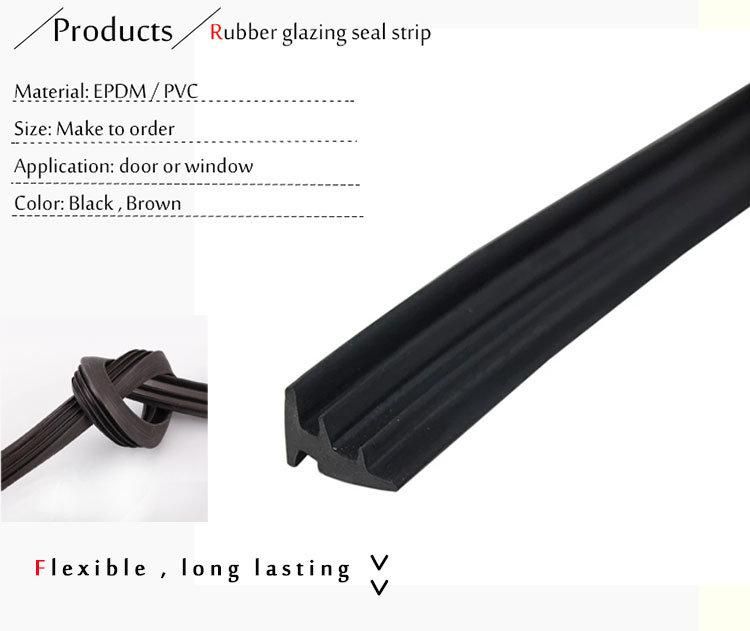 Extruded U Shape Rubber Strip Boat Seal Strip