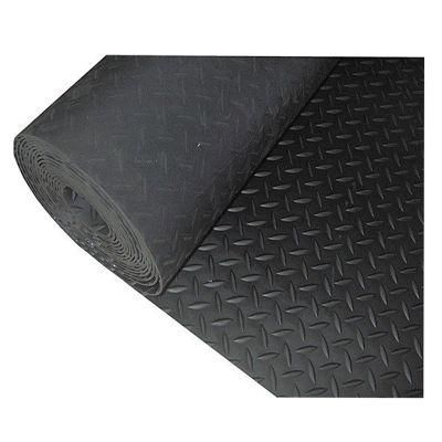 Fapre Fire Resistant Driveway Diamond Tread Rubber Matting
