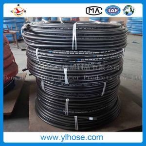 R2 Plain Cover Wire Braided Rubber Hydraulic Hose
