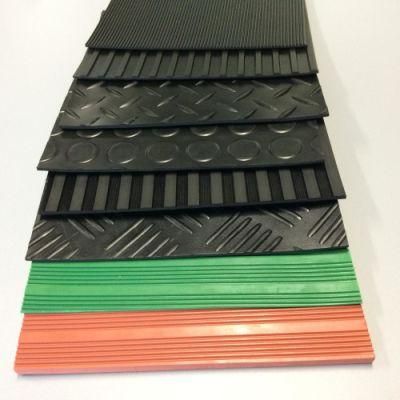 High Quality New Coming 3mm Antislip SBR Circular Stud Coin Rubber Sheet Floor Matting