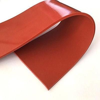 1mm Thick Silicone Rubber Sheet Roll Rubber Matting with Color Semitransparent