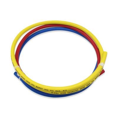 800psi R134A Refrigerant Charging Hoses with Blue, Red, Yellow Color