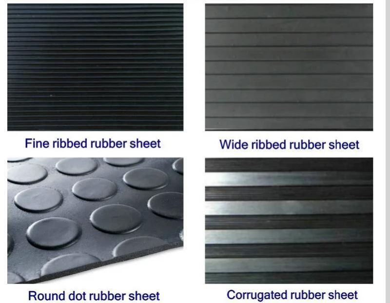 Circle/ Checker/ Ribbed Anti-Slip Rubber Sheet Flooring