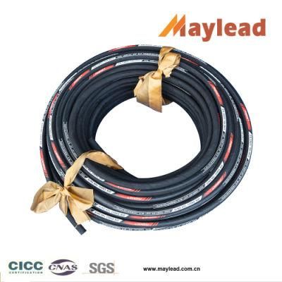 1/2&quot; High Pressure Steel Wire Braided Rubber Hose En853 SAE100r1at