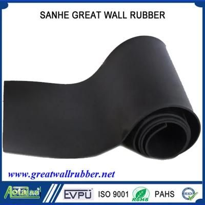 Fire Resistance Antistatic Black Cr Neoprene Rubber Sheet