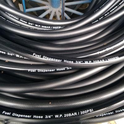 Flexible 3/4&prime;&prime; Rubber Fuel Dispenser Hose for Fuel Dispensing Pump