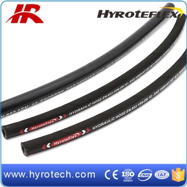 High Pressure Steel Wire Braided Rubber Hose Hydraulic Hose SAE 100r1at 2at