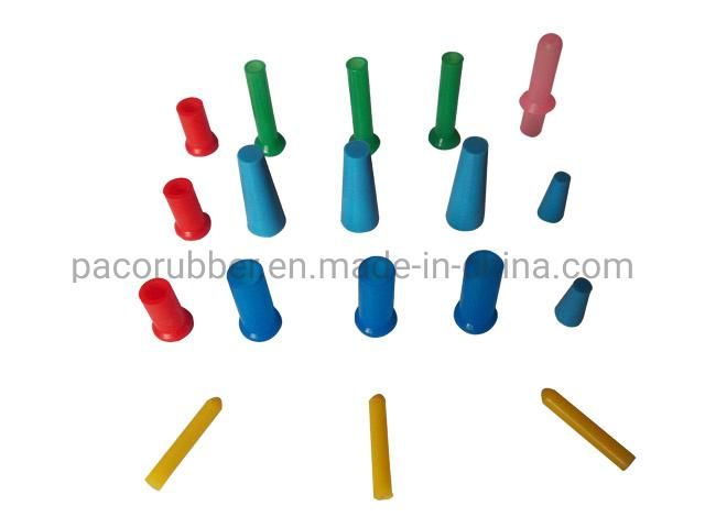Molded Silicone Rubber Stoppers Heat Resistance for Coating